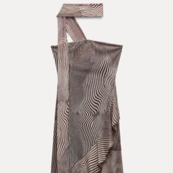 Animal print mini dress - Picture 1 of 3